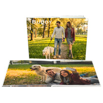 40pg 11x14inch (28x35cm) HD Hardcover Lay-Flat incl Delivery