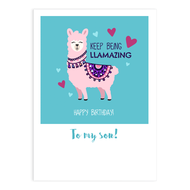 Single Greeting Card - 5x7inch