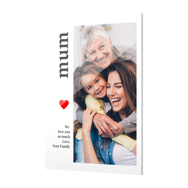 Slimline Acrylic Prints 75cm x 100cm Portrait