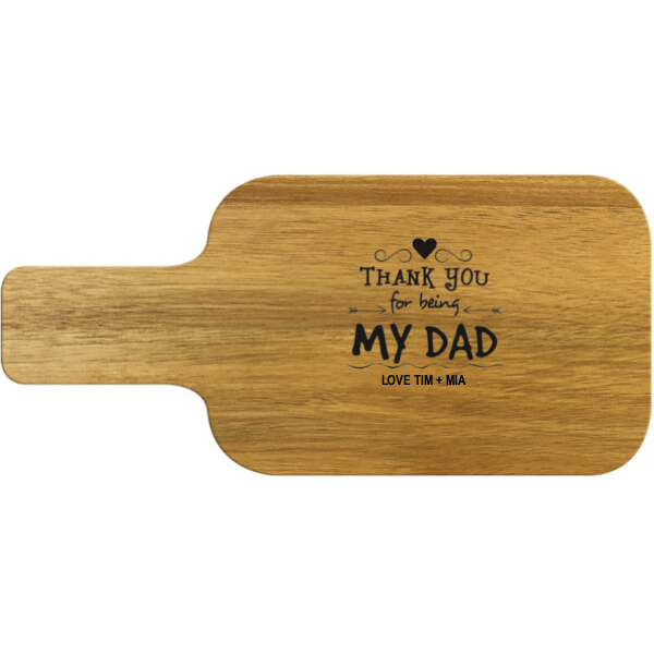 X-Small Rectangle Paddle 13cm x 28cm